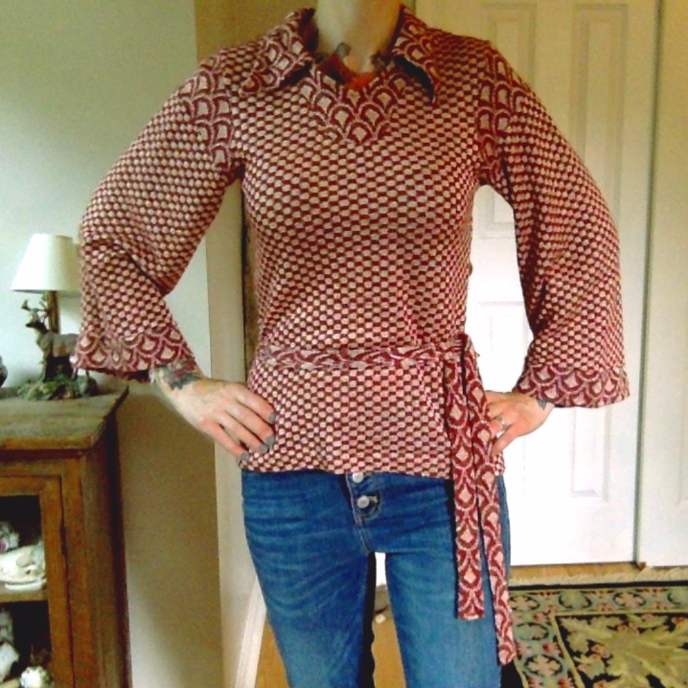 Vintage Maroon Shirt